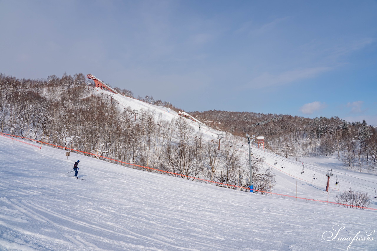 倶知安町旭ケ丘スキー場　羊蹄山を見上げながら滑走、地元のスキーヤー＆スノーボーダーたちに長く愛される粉雪ゲレンデ！